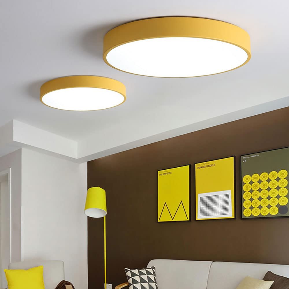 Circular Flush Mount LED Ceiling Lights View 48