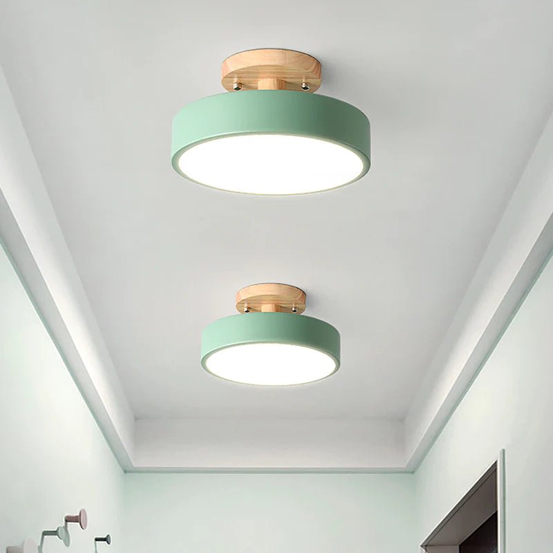 Colorful Semi-flush LED Ceiling Lights View 14