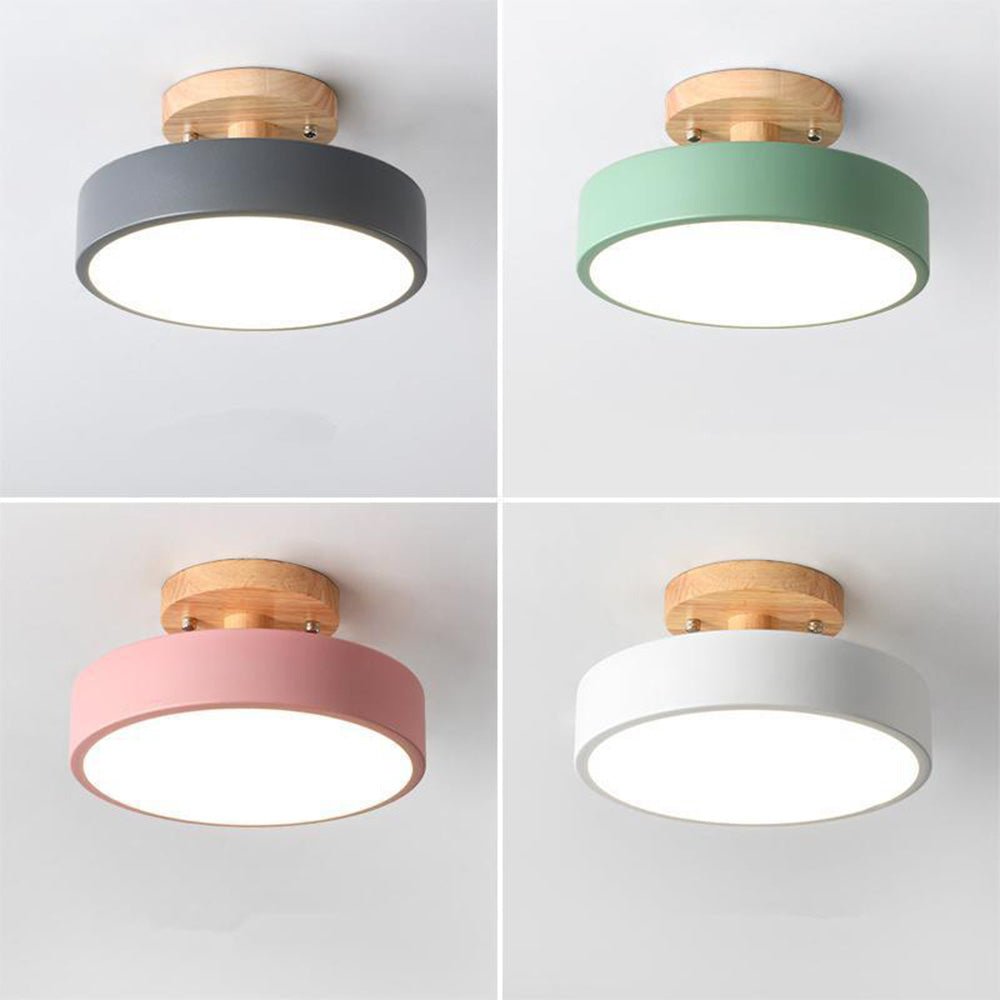 Colorful Semi-flush LED Ceiling Lights View 24