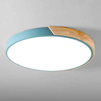 Colorful Simple LED Round Ceiling Lights Alternate