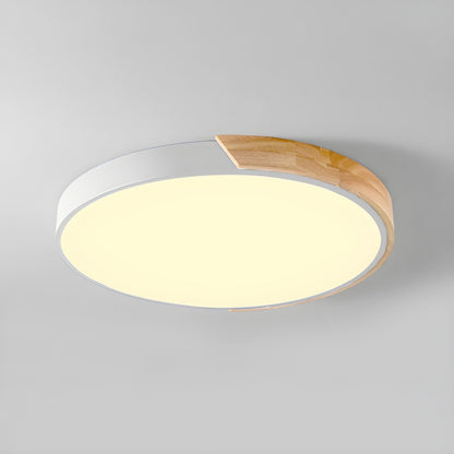 Colorful Simple LED Round Ceiling Lights Back