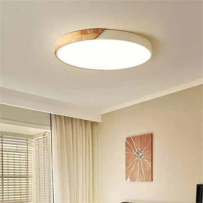Colorful Simple LED Round Ceiling Lights Front