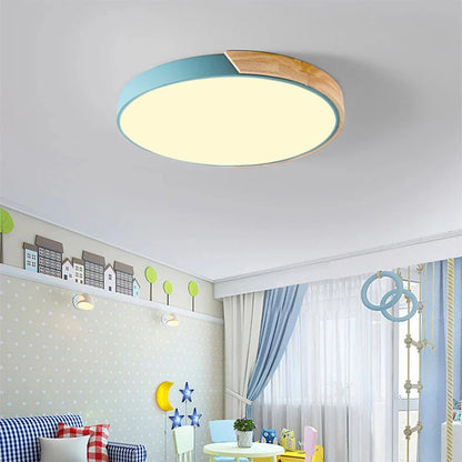 Colorful Simple LED Round Ceiling Lights Full