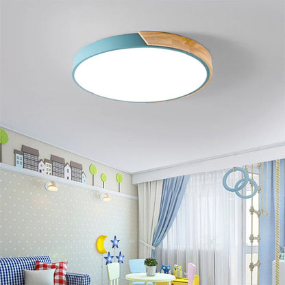 Colorful Simple LED Round Ceiling Lights Lifestyle