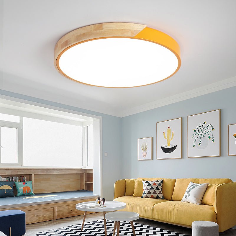 Colorful Simple LED Round Ceiling Lights View 23