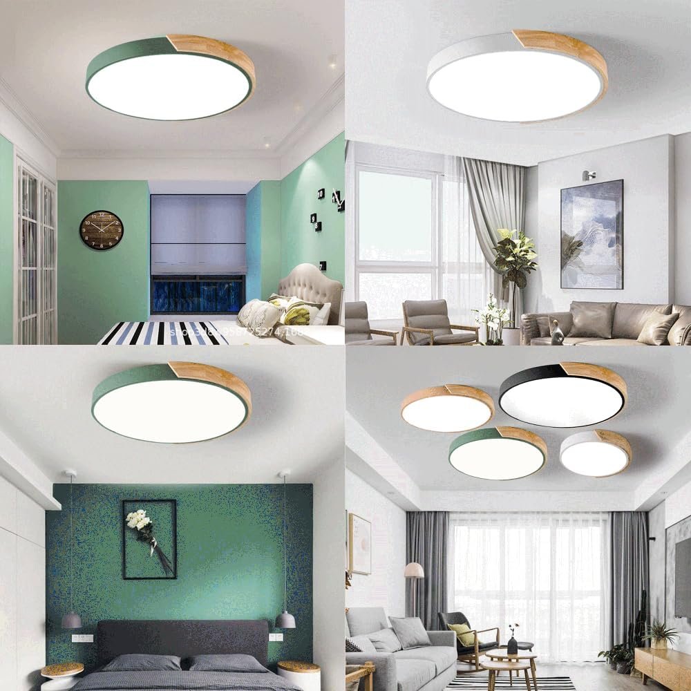 Colorful Simple LED Round Ceiling Lights View 34