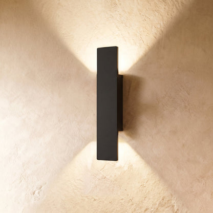 Contemporary Aluminum Outdoor Wall Lamp Up Down LED Detail