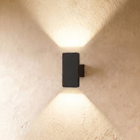 Contemporary Aluminum Outdoor Wall Lamp Up Down LED Hero