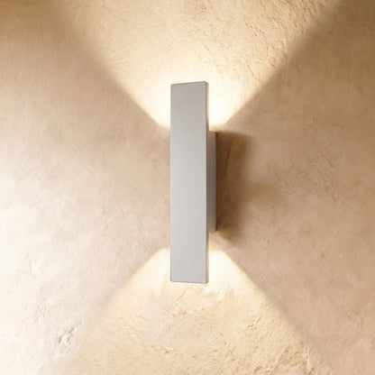 Contemporary Aluminum Outdoor Wall Lamp Up Down LED Lifestyle