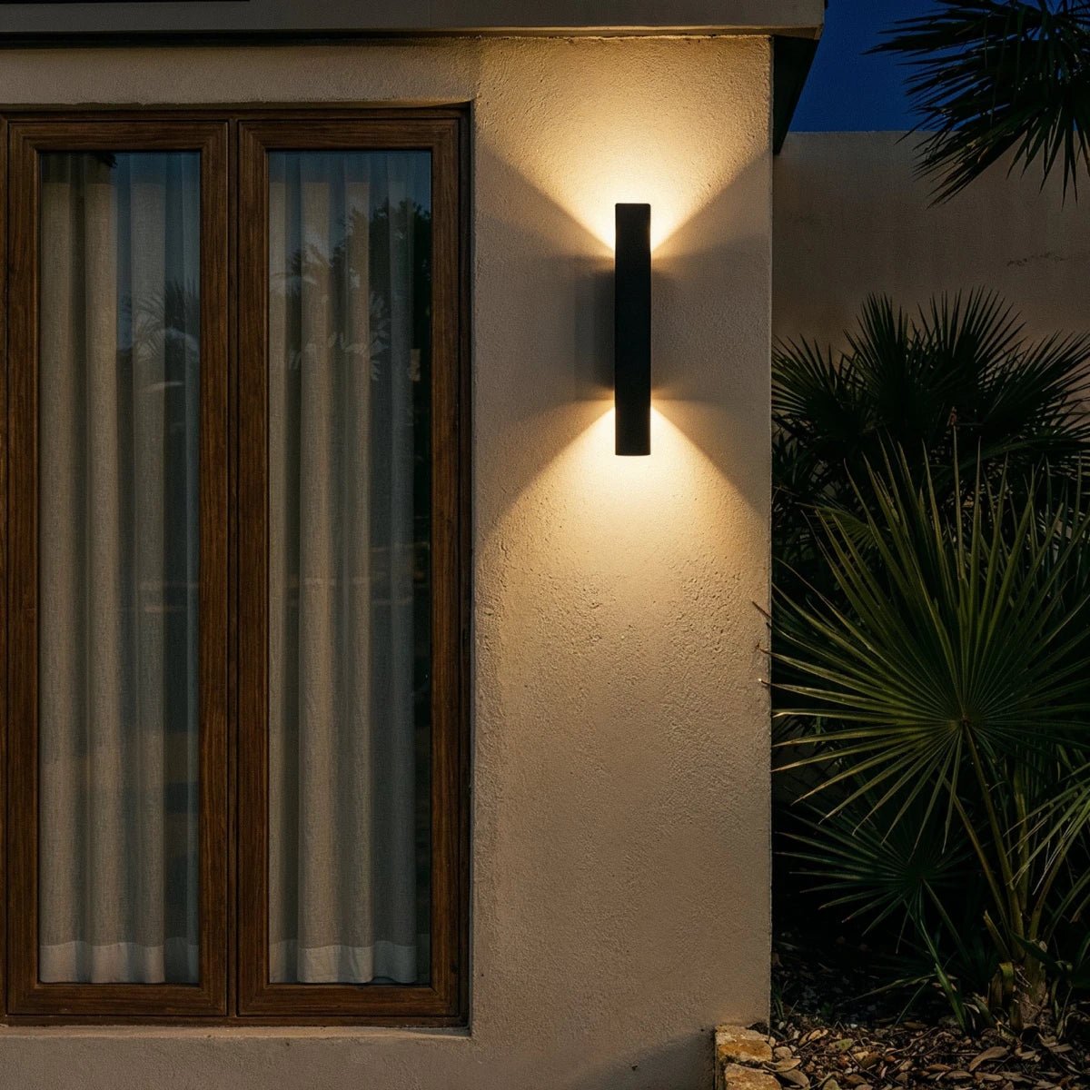 Contemporary Aluminum Outdoor Wall Lamp Up Down LED View 15