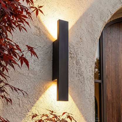 Contemporary Aluminum Outdoor Wall Lamp Up Down LED View 18