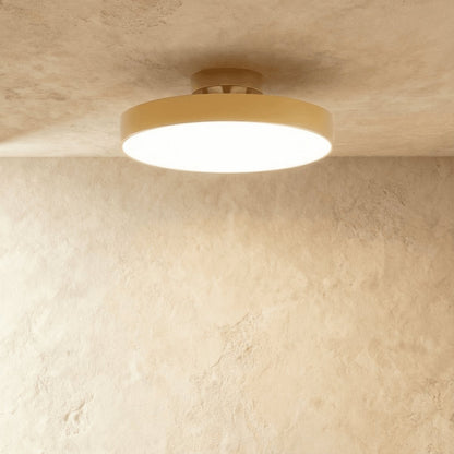 Contemporary Copper Ceiling Light Stacked Disc LED View 11