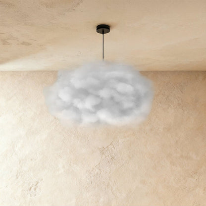 Contemporary Cotton Pendant Light Cloud Shape Hero