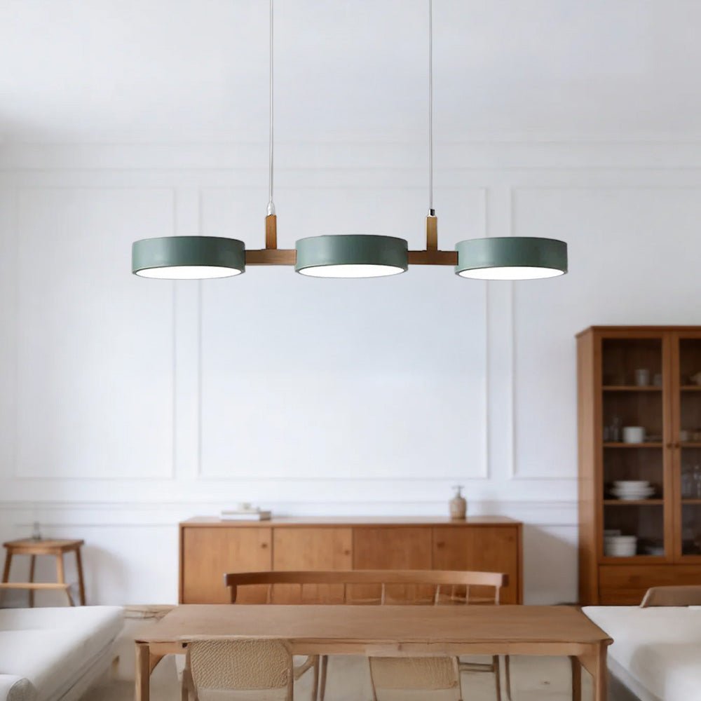 Contemporary Metal Cylinder Multi Light Nordic Pendant Light View 15