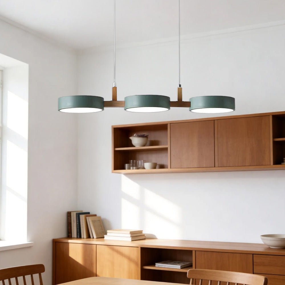 Contemporary Metal Cylinder Multi Light Nordic Pendant Light View 16