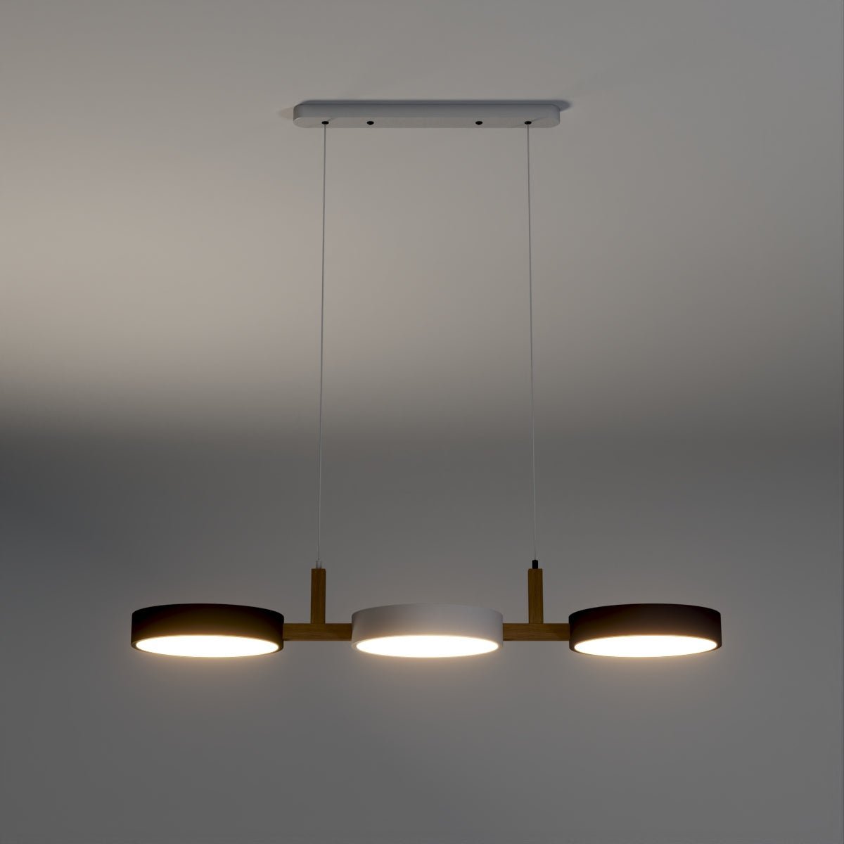 Contemporary Metal Cylinder Multi Light Nordic Pendant Light View 26