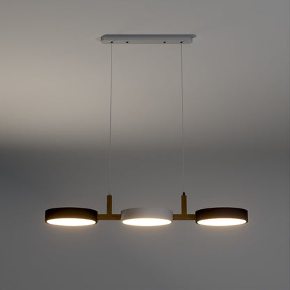 Contemporary Metal Cylinder Multi Light Nordic Pendant Light View 26