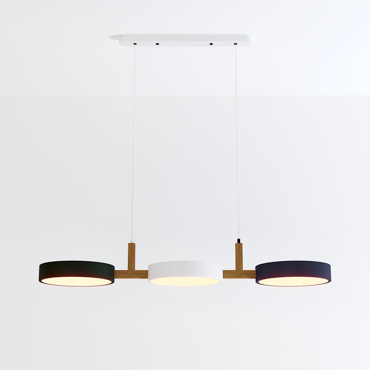 Contemporary Metal Cylinder Multi Light Nordic Pendant Light View 27