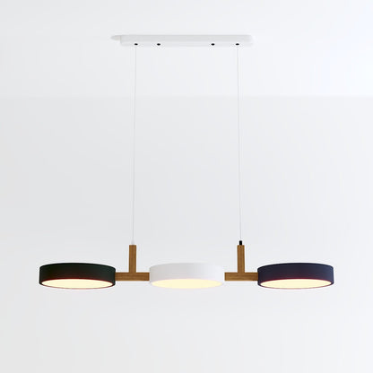 Contemporary Metal Cylinder Multi Light Nordic Pendant Light View 27