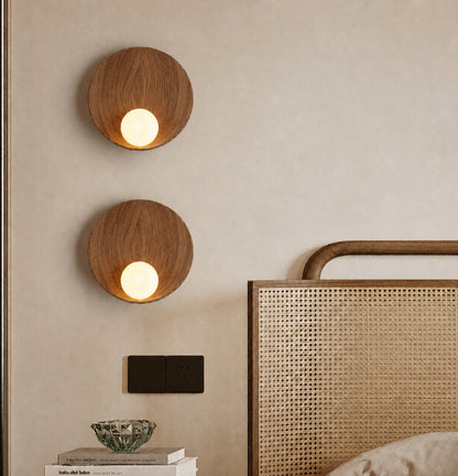 Modern Minimalist Round Wall Sconce Lamp
