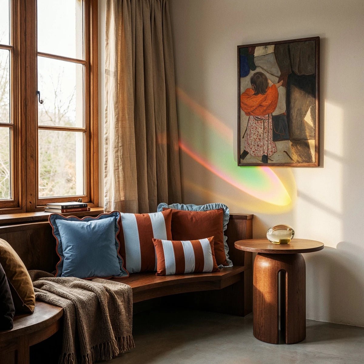 Crystal Eye Table Lamp Back