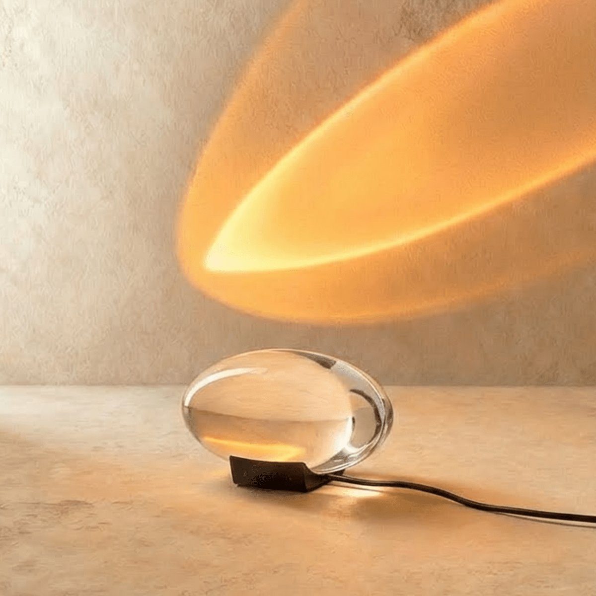Crystal Eye Table Lamp Side