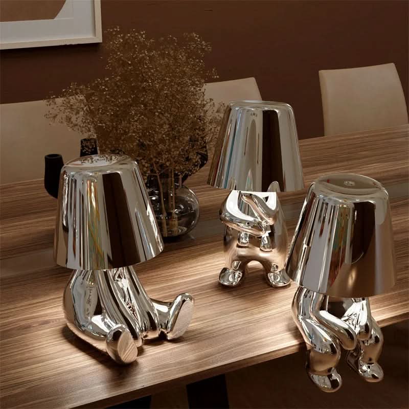 Figurine Table Lamp | Modern Dimmable Accent Light