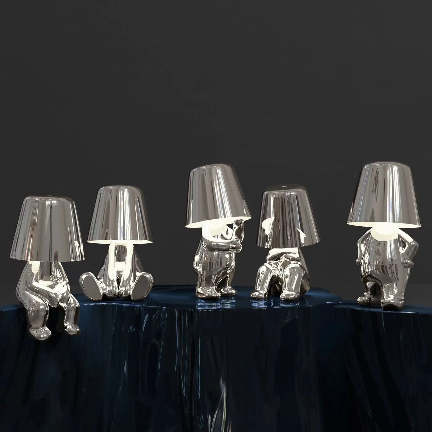 Figurine Table Lamp | Modern Dimmable Accent Light