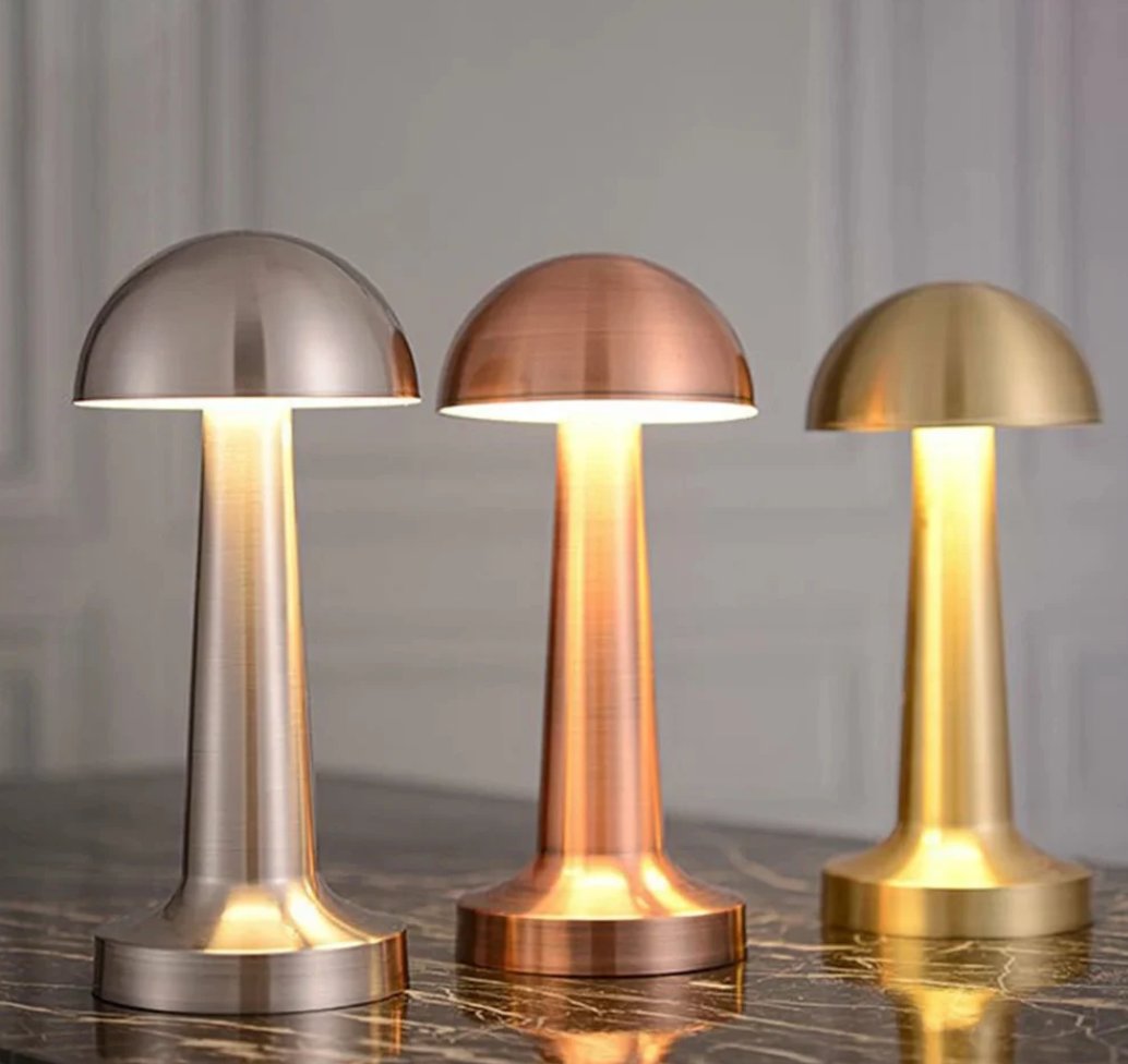 Elara Haus Minimalist Touch Dimmer Lamp - Portable Bedside Fixture Detail