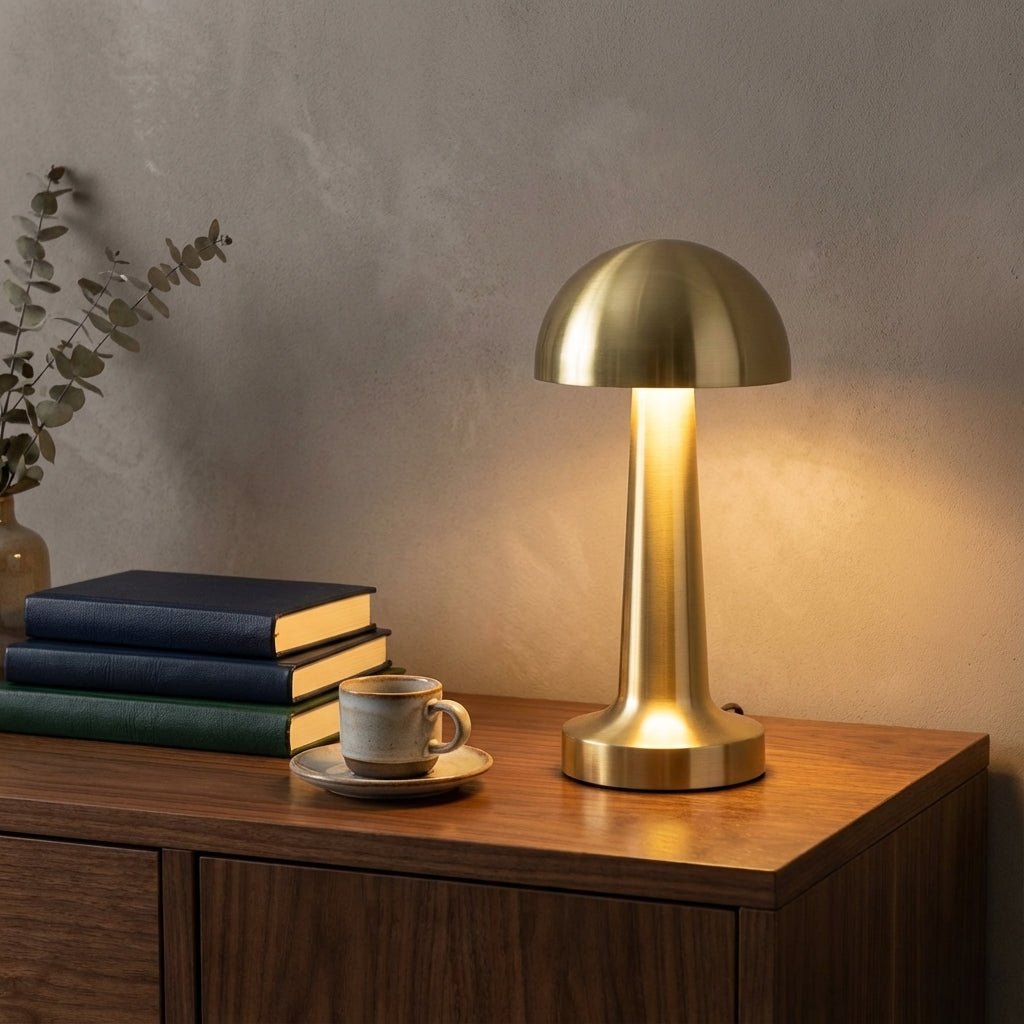 Elara Haus Minimalist Touch Dimmer Lamp - Portable Bedside Fixture Hero