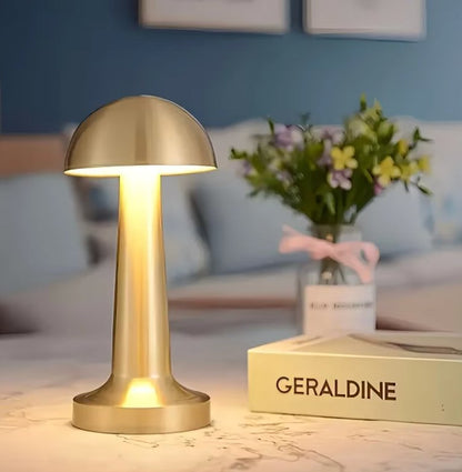 Elara Haus Minimalist Touch Dimmer Lamp - Portable Bedside Fixture Lifestyle