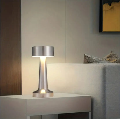 Elara Haus ModernArt Cordless Table Lamp - Dimmable LED, Touch Control & Rechargeable Alternate
