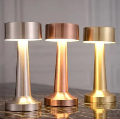 Elara Haus ModernArt Cordless Table Lamp - Dimmable LED, Touch Control & Rechargeable Front