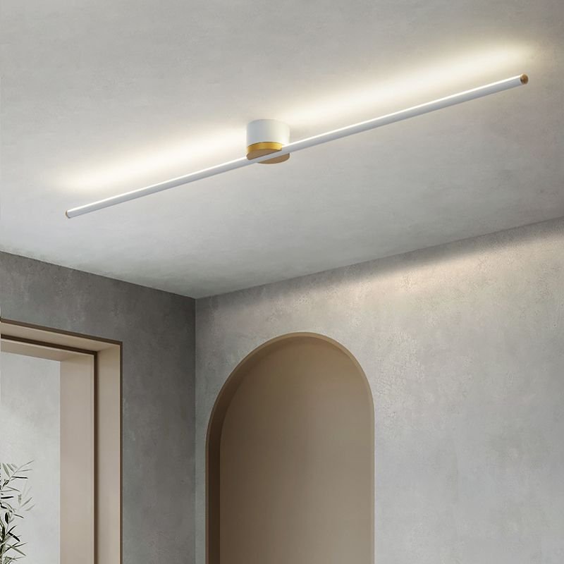Erix Linear Flush Mount Ceiling Light Detail