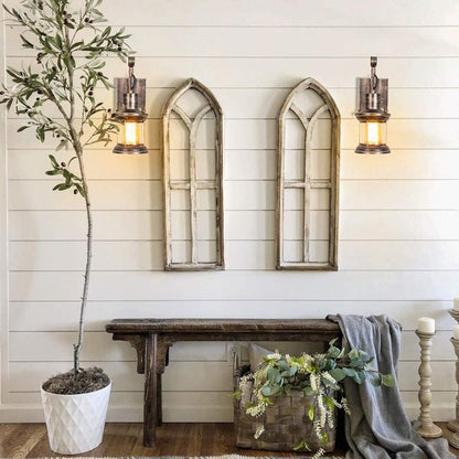 Etra Industrial Style Indoor Retro Wall Lamp Angle