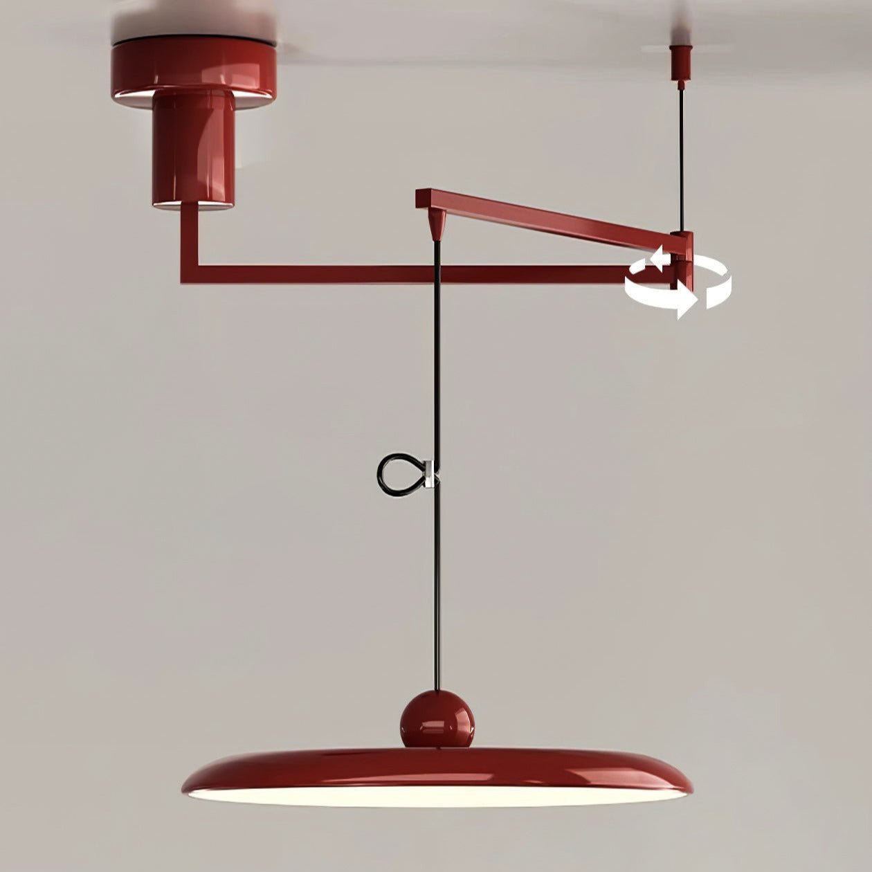 Flux Pendant Lights Morandi Adjustable Arm View 22