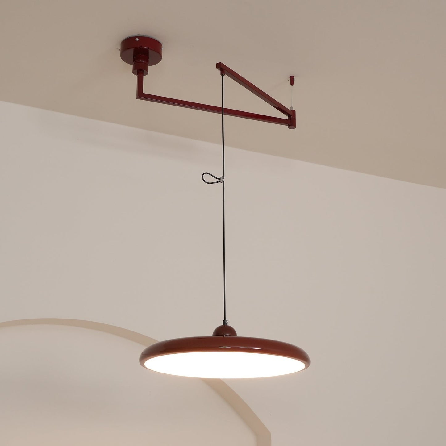 Flux Pendant Lights Morandi Adjustable Arm View 27