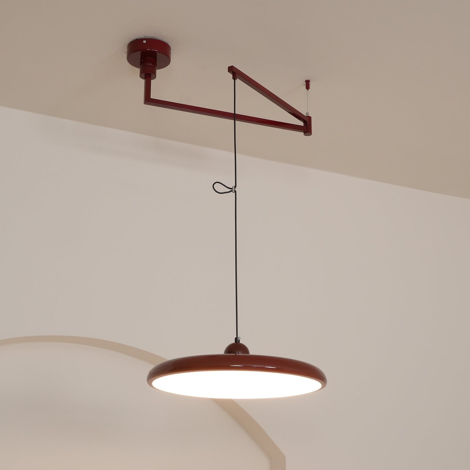 Flux Pendant Lights Morandi Adjustable Arm View 27