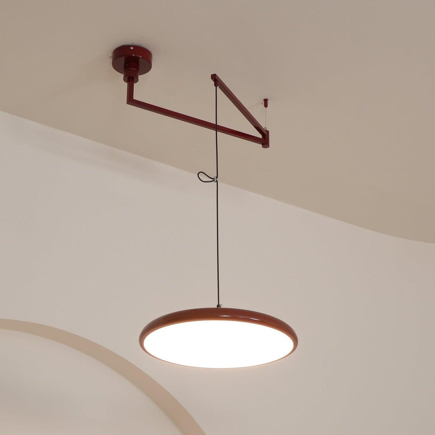 Flux Pendant Lights Morandi Adjustable Arm View 28