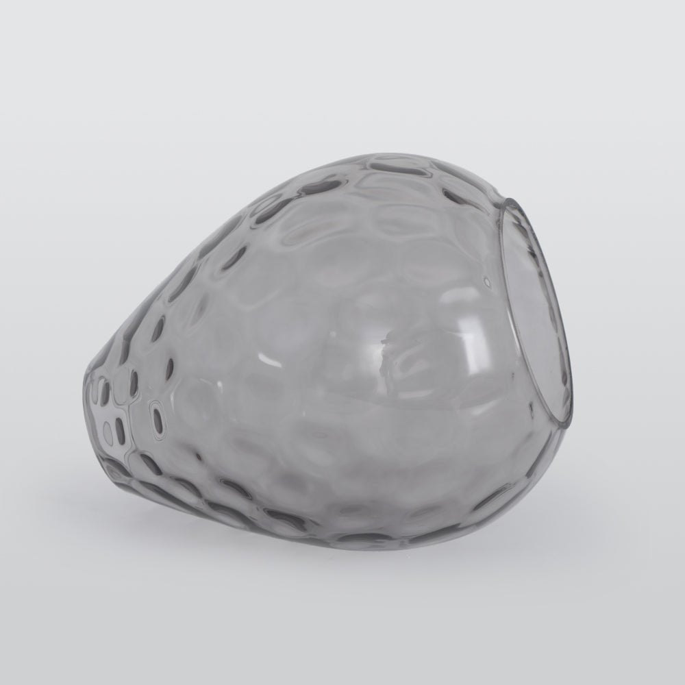 Glass Pendant Light Teardrop Dimpled Shade View 15