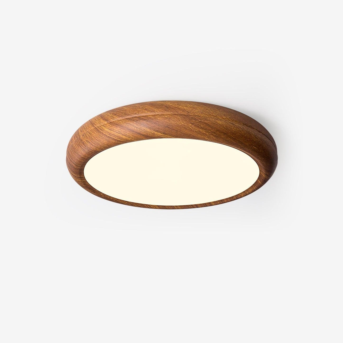 Grena Wood Grain Round Ceiling Light View 15