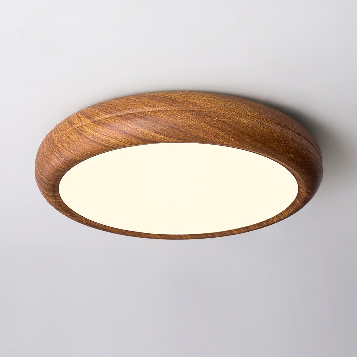 Grena Wood Grain Round Ceiling Light View 18