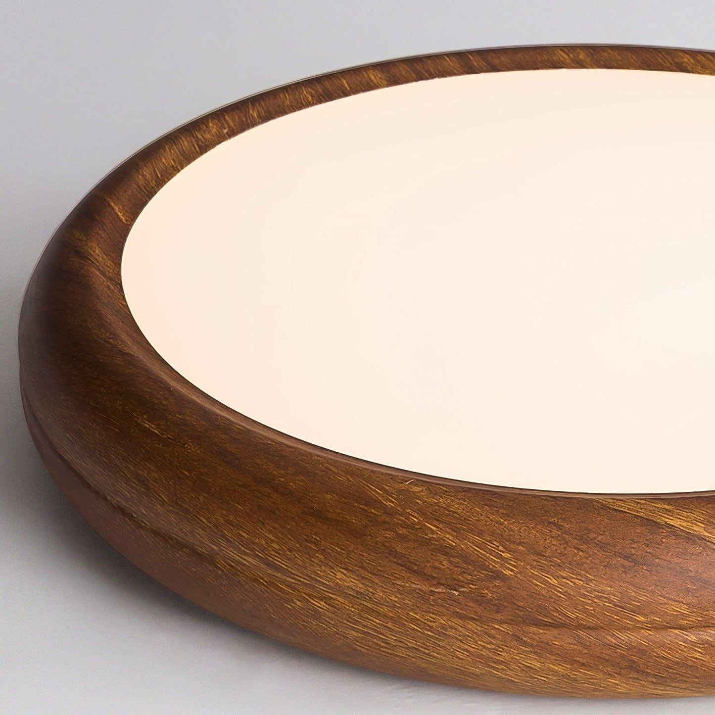 Grena Wood Grain Round Ceiling Light View 22