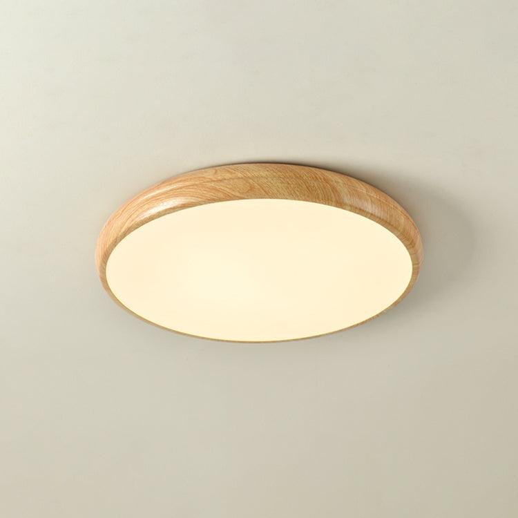Grena Wood Grain Round Ceiling Light View 29
