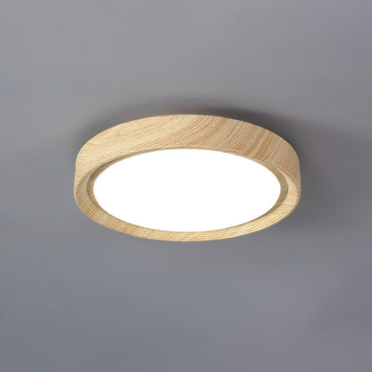 Grena Wood Grain Round Ceiling Light View 33