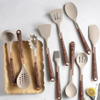 Kitchen Utensil Set | 10 Piece Heat Resistant Non Stick