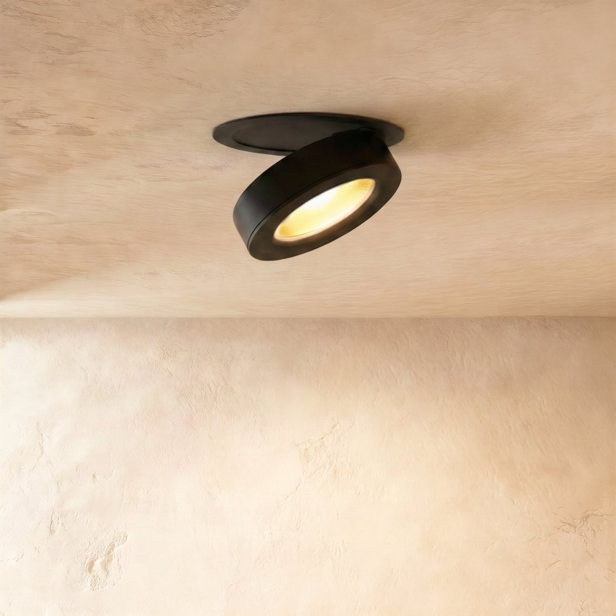 Industrial Aluminum Downlight Rotating Tilted Head LED Detail