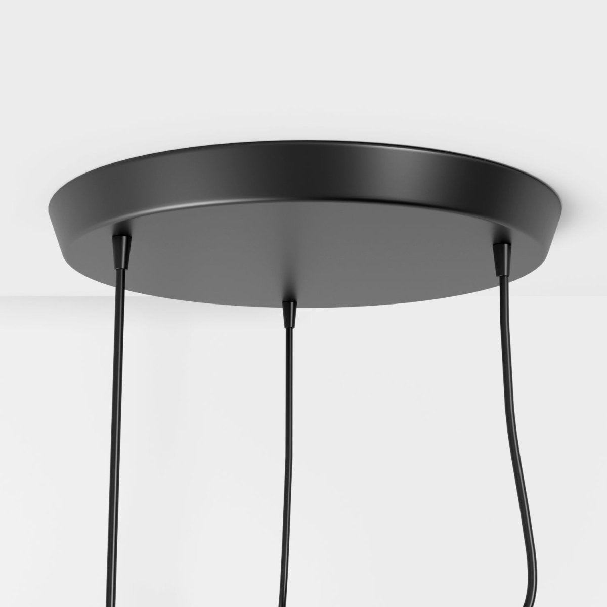 Industrial Iron Pendant Light Humanoid Figure Matte Black View 12