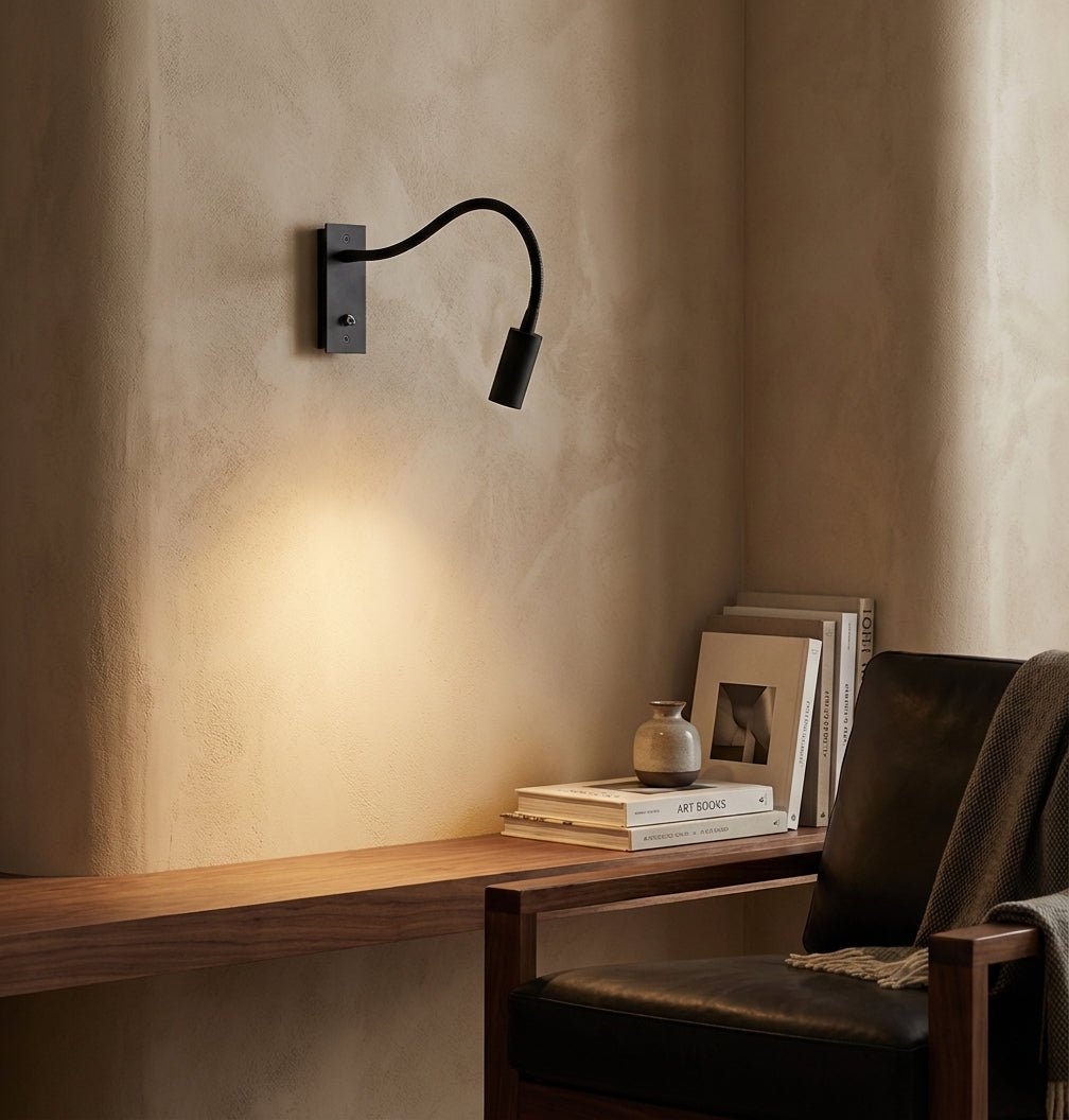 Industrial Metal Flexible Gooseneck Wall Lamp LED Hero
