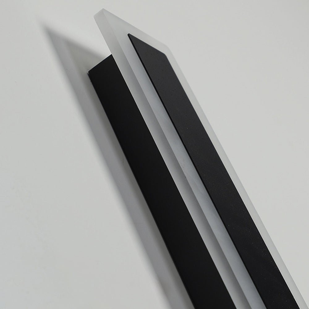 IP65 Modern Minimalism Decor Acrylic Black Outdoor LED Wall Lights View 20